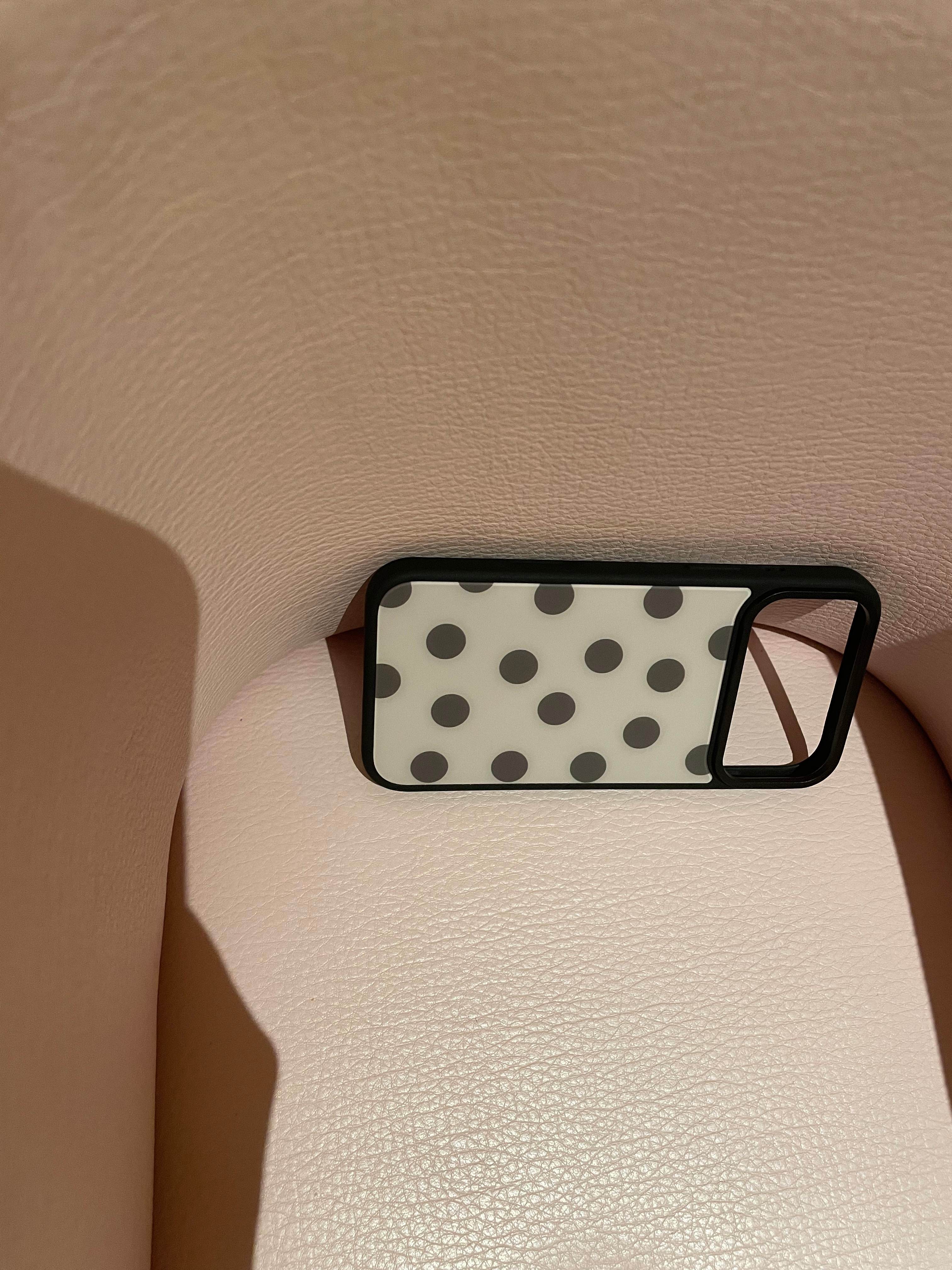 Matte Magnetic Polka Dot, Plaid & Stripe Phone Case, Shockproof Light Tough Cover for iPhone – Mewvia