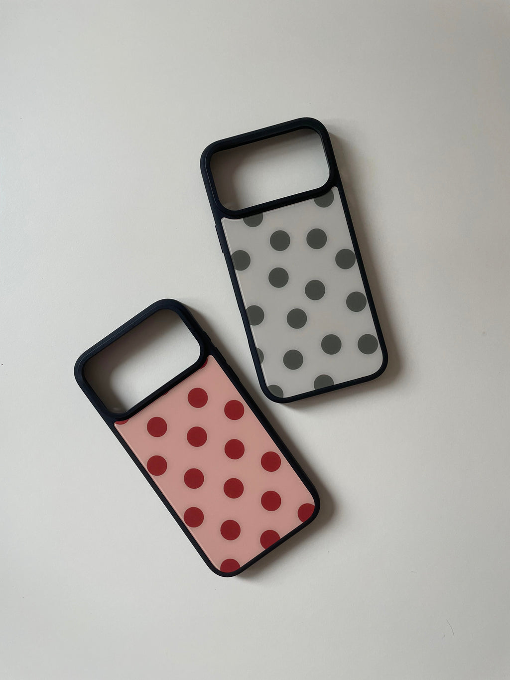 Matte Magnetic Polka Dot, Plaid & Stripe Phone Case, Shockproof Light Tough Cover for iPhone – Mewvia