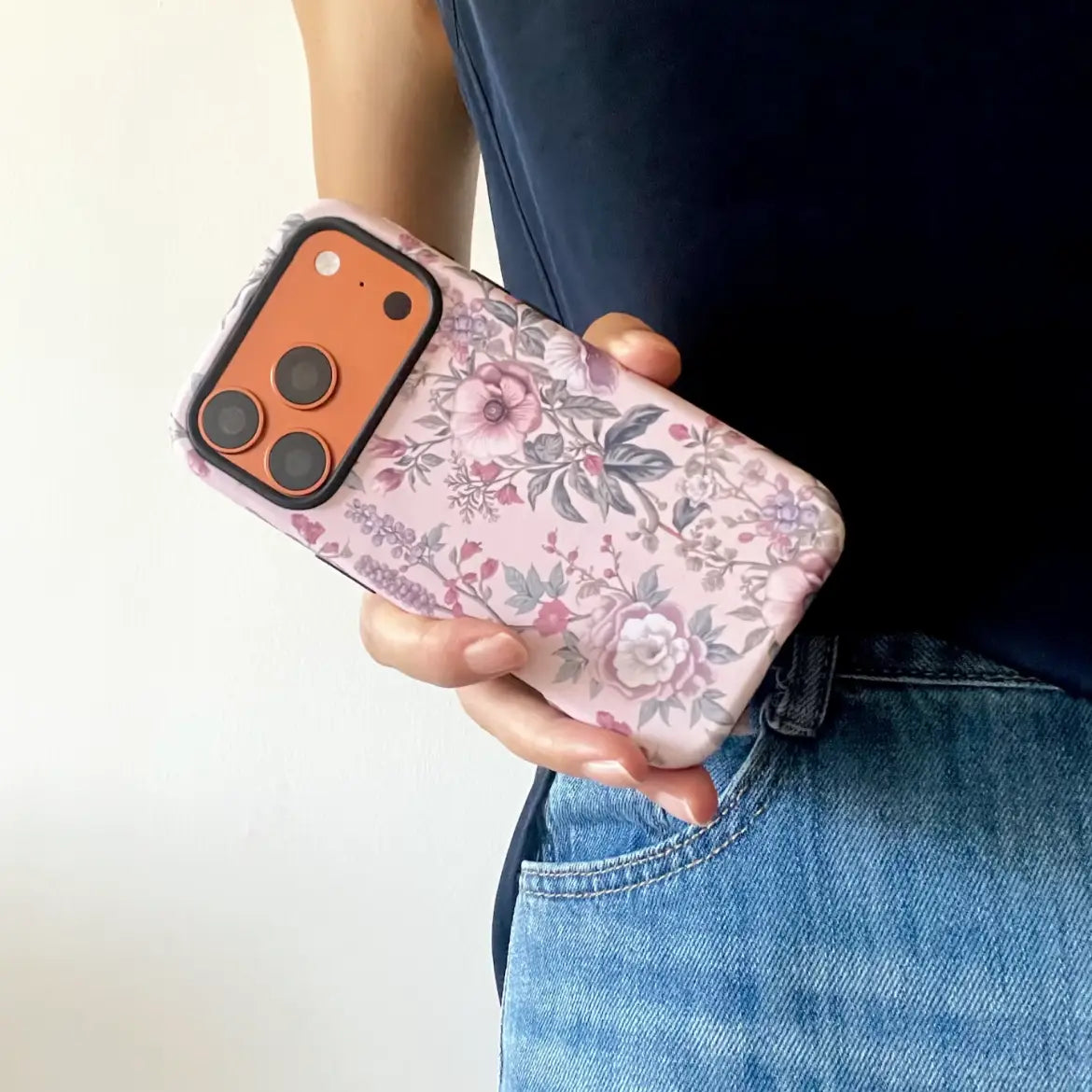 Vintage Botanical Phone Case Bundle, Aesthetic Floral MagSafe Matte Cover & Accessories Set – Mewvia