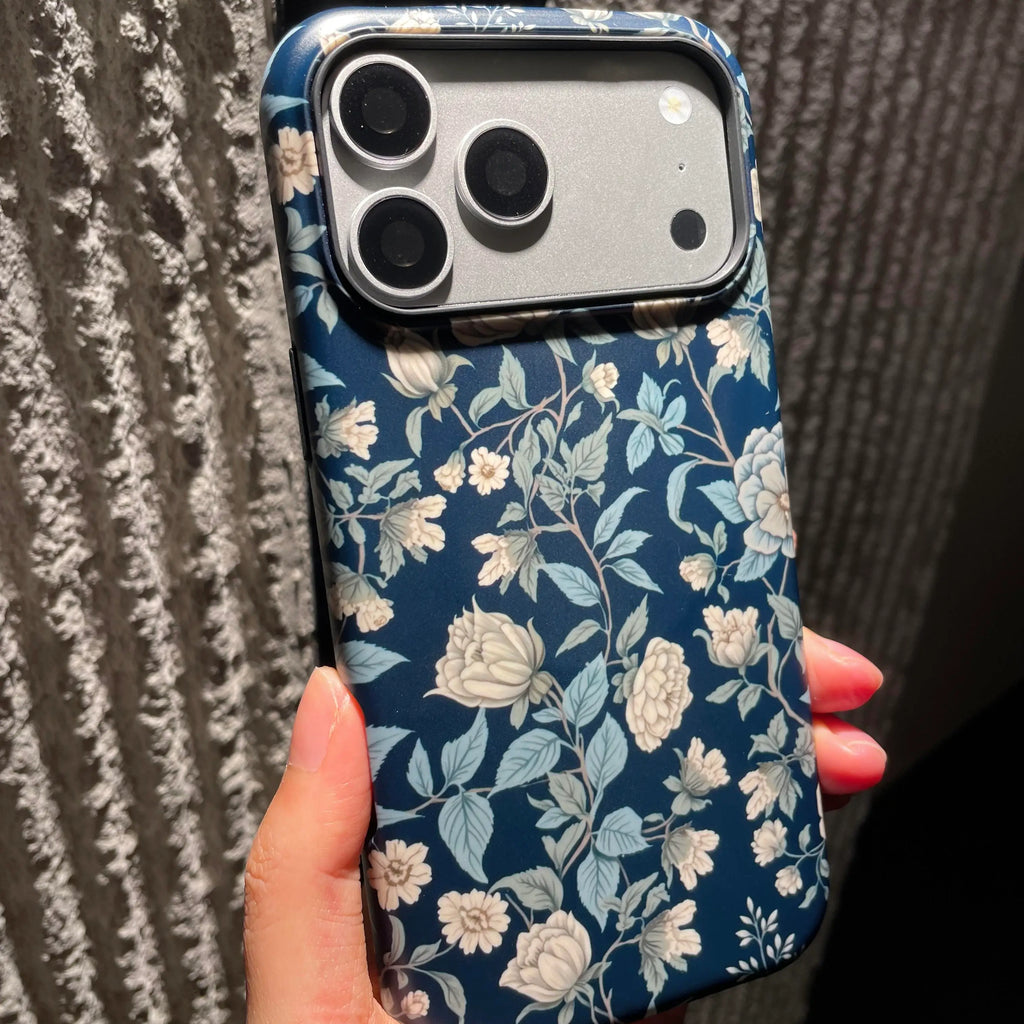Vintage Botanical Phone Case Bundle, Aesthetic Floral MagSafe Matte Cover & Accessories Set – Mewvia