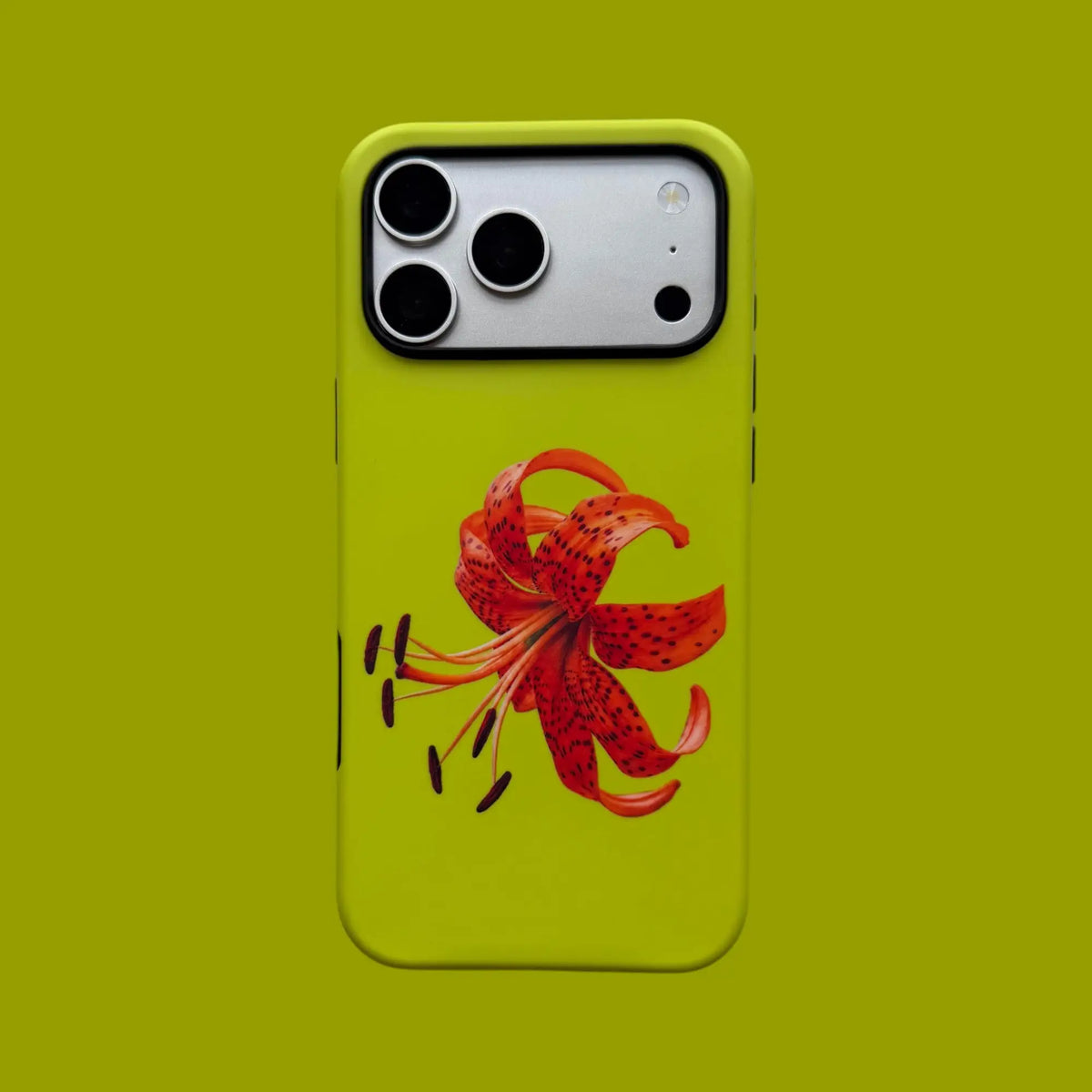 Colorful Colorblock Floral Phone Case Bundle, Vibrant Pop Art MagSafe Matte Cover & Accessories Set