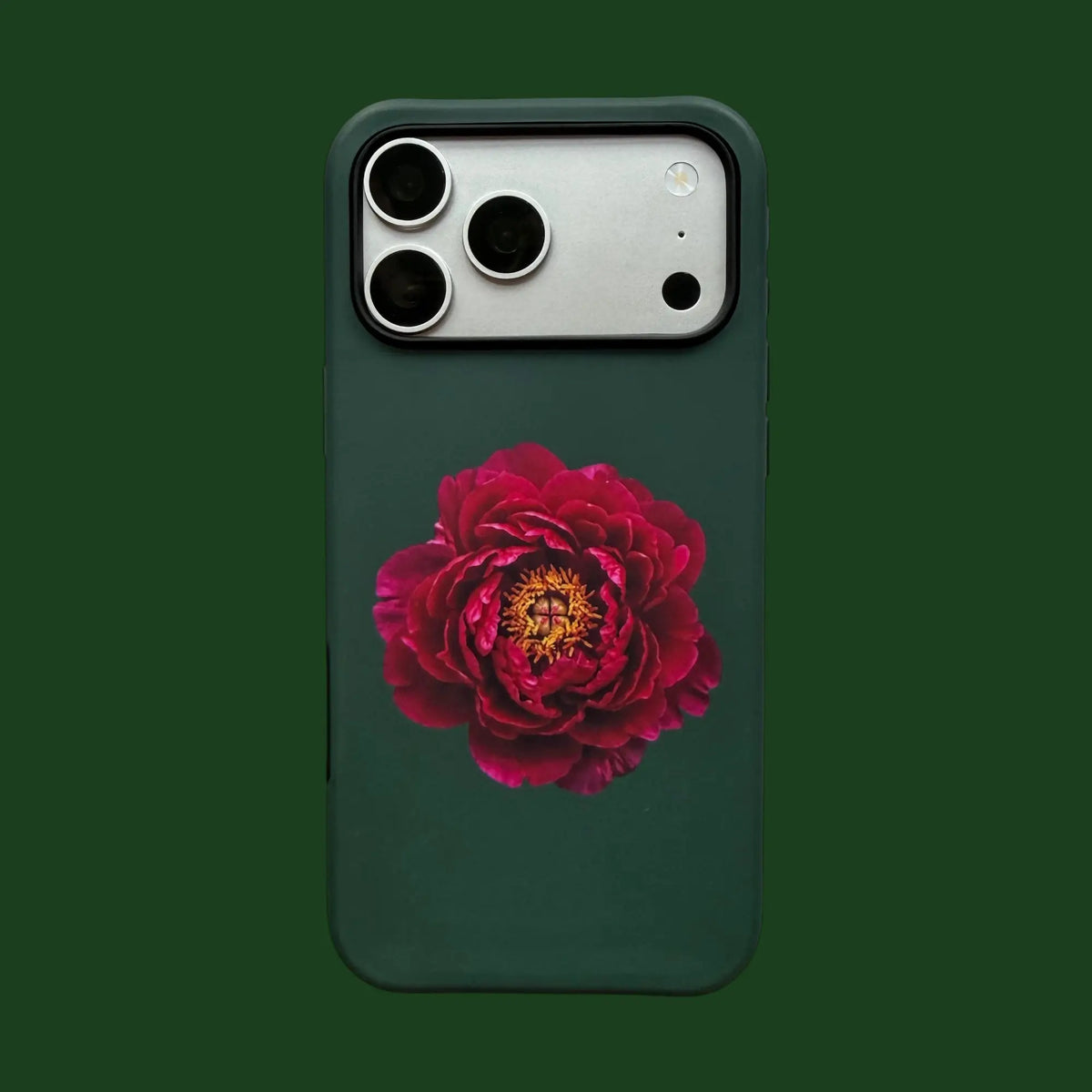 Colorful Colorblock Floral Phone Case Bundle, Vibrant Pop Art MagSafe Matte Cover & Accessories Set