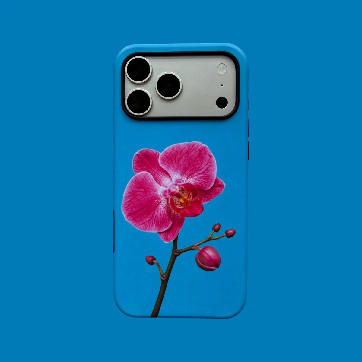 Colorful Colorblock Floral Phone Case Bundle, Vibrant Pop Art MagSafe Matte Cover & Accessories Set
