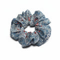 The 'Ocean' Floral Scrunchie