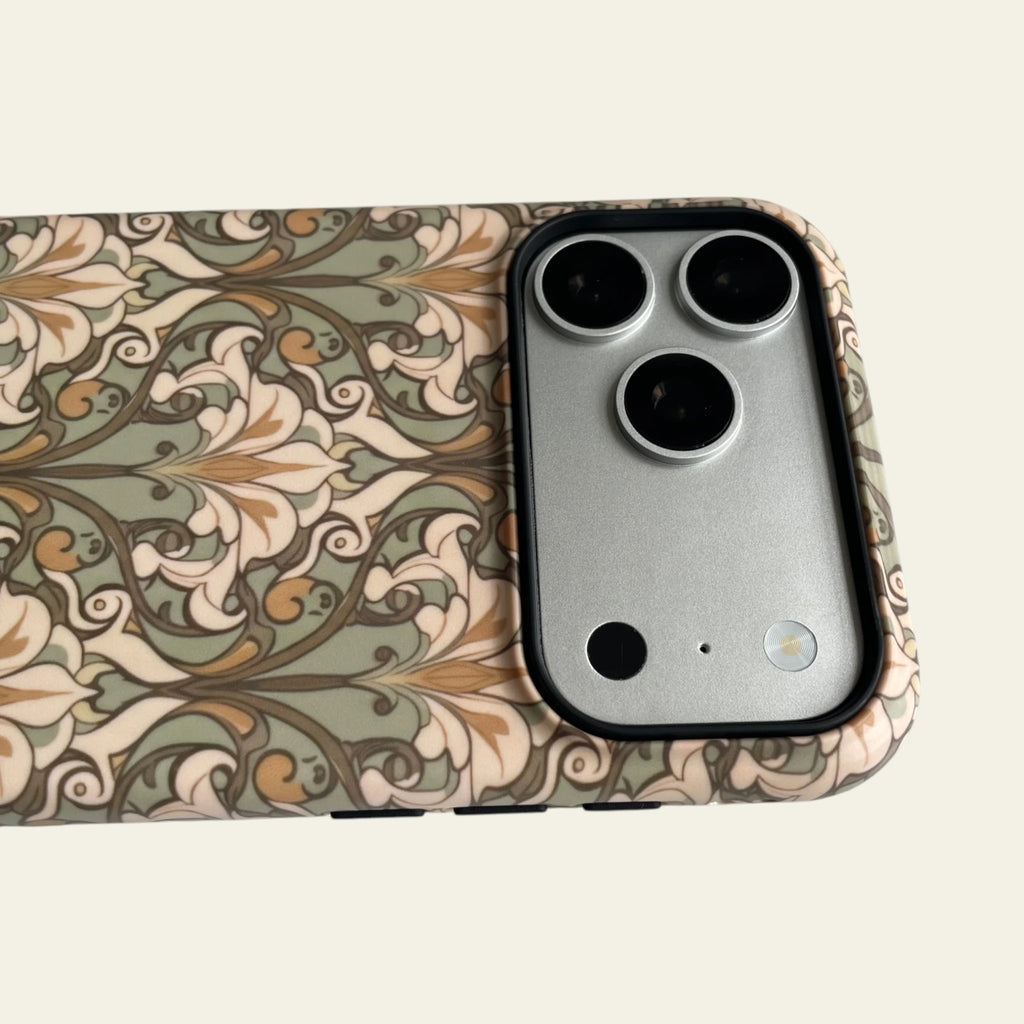 Detailed shot of the raised camera bezel on the iPhone 17 Pro Max case, ensuring professional-grade lens protection.