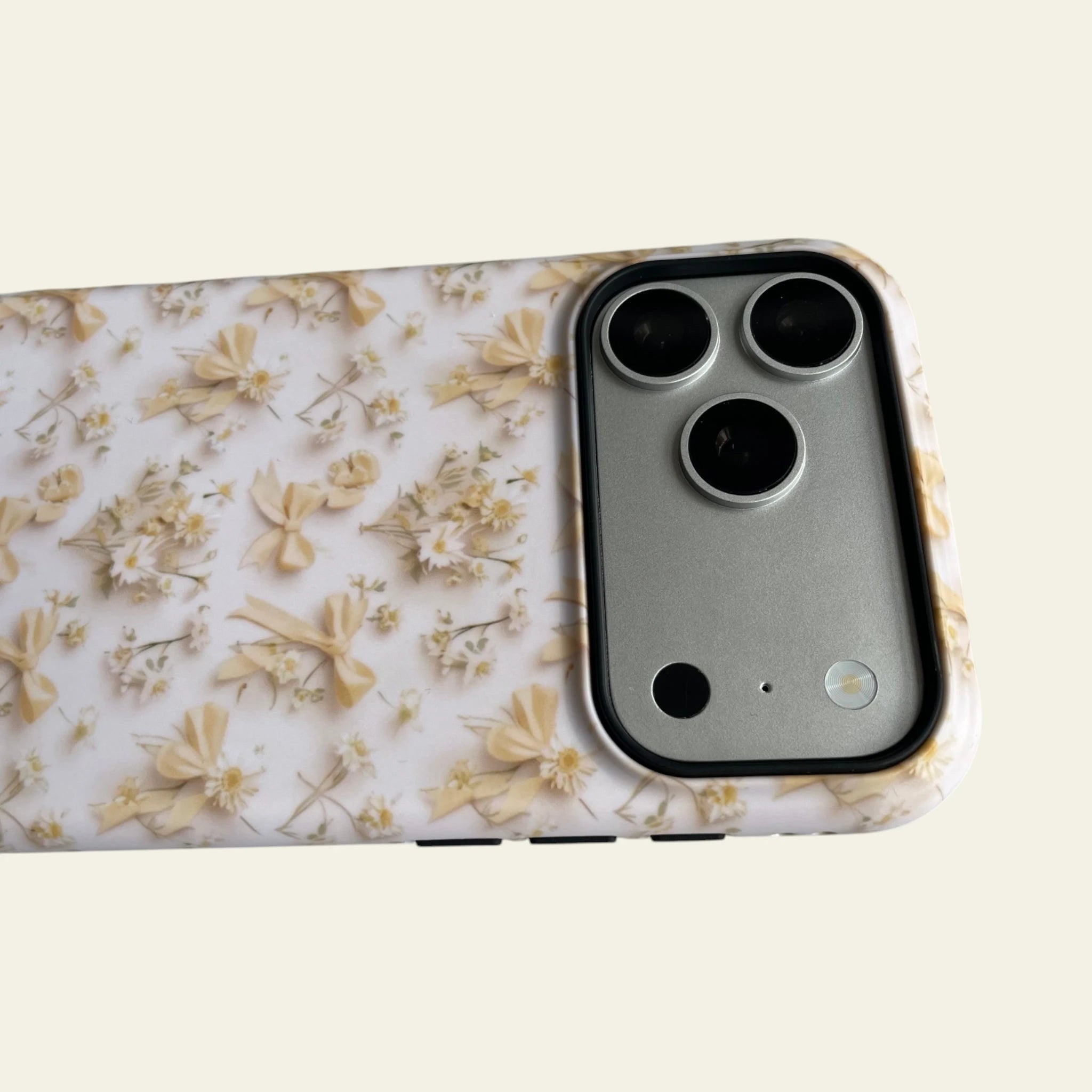 Detailed view of the raised camera bezel on the iPhone 17 Pro Max case, ensuring professional protection for the lens module.