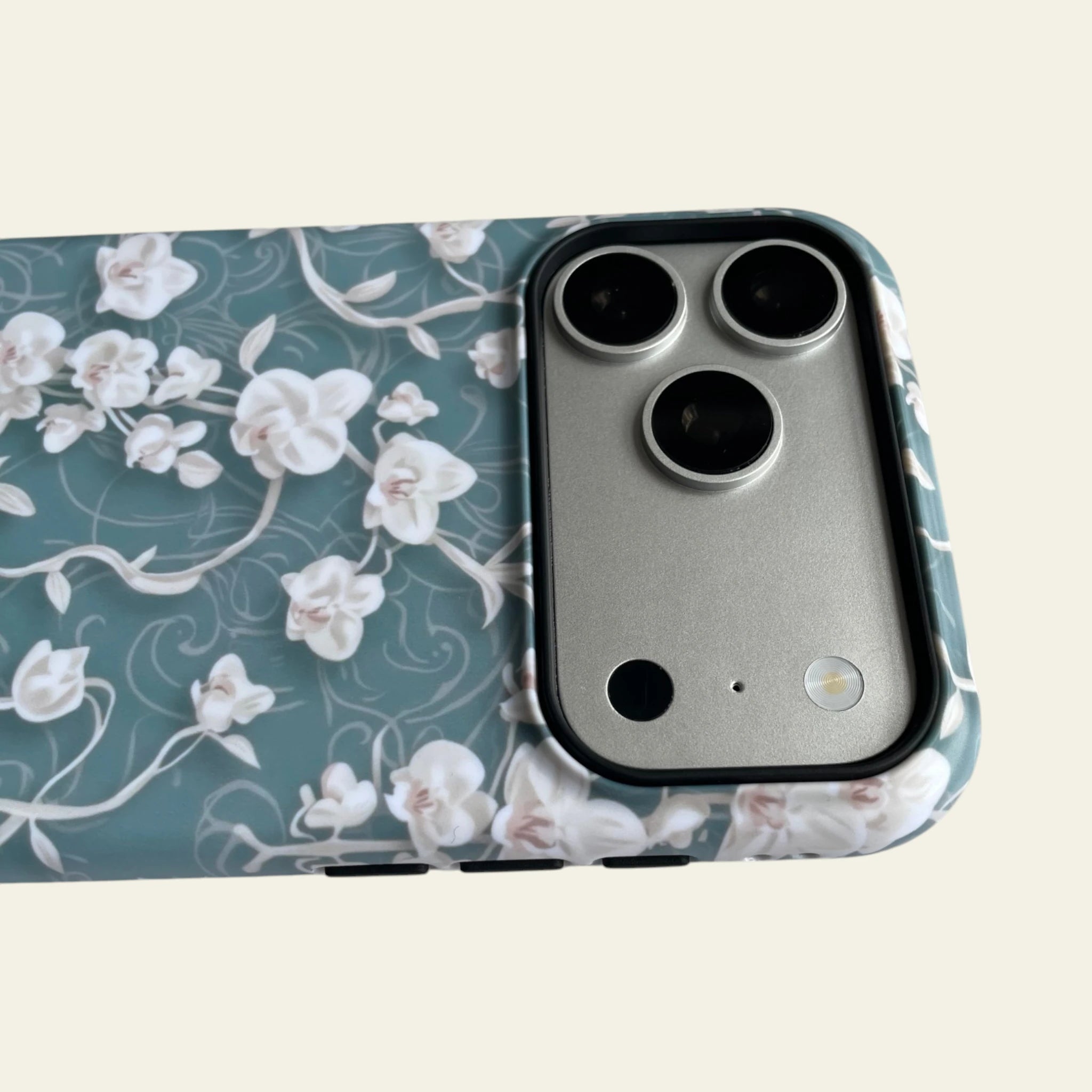 Precision-cut raised camera bezel on the iPhone 17 Pro Max case, ensuring professional-grade lens protection with a sleek design.
